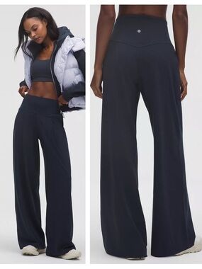 lululemon align palazzo pant | True Navy | Size: 6